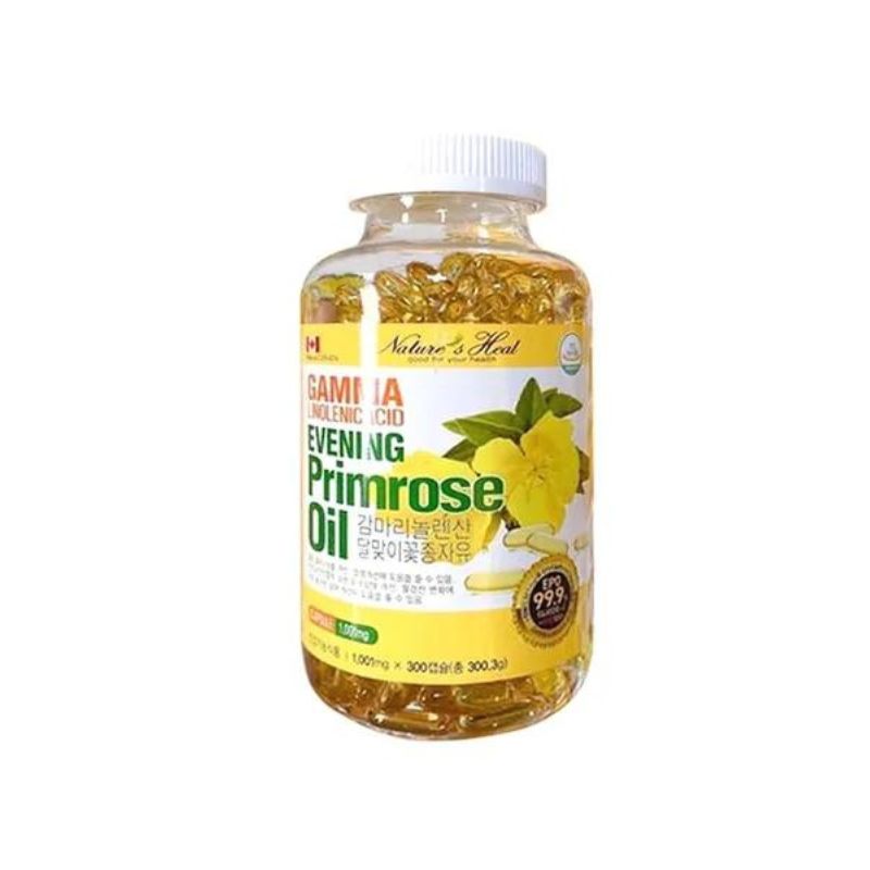 Tinh Dầu Hoa Anh Thảo Gamma Linolenic Acid Hàn Quốc Viên Uống Hỗ Trợ Cải Thiện Nội Tiết Tố (Hộp 300 Viên)