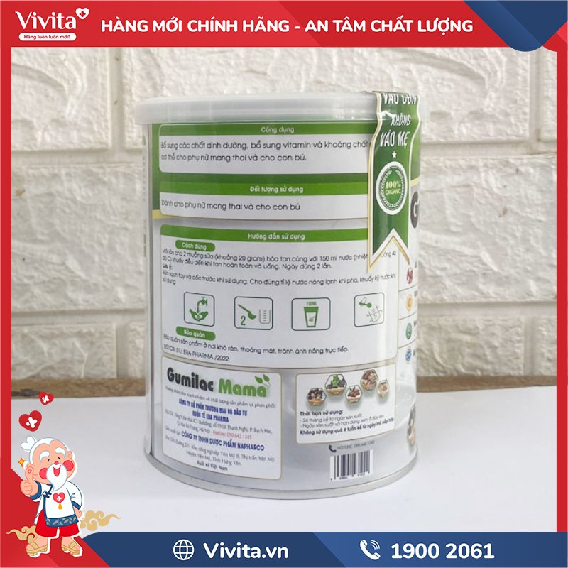 Cách sử dụng Gumilac Mama