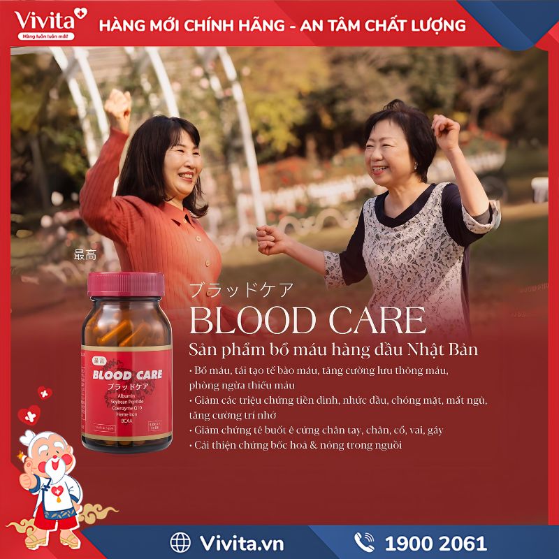 Công dụng Blood Care Jpanwell