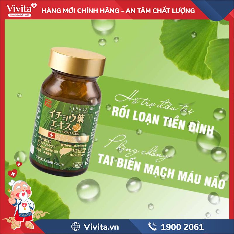 Công dụng của Ichoha Ekisu Plus