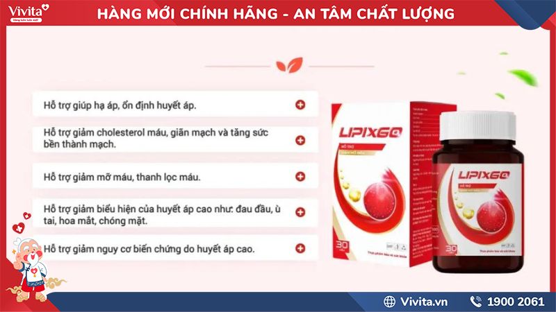 Công dụng Lipixgo 