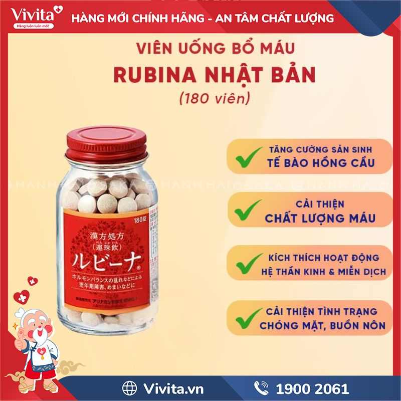 Công dụng của Rubina Takeda 