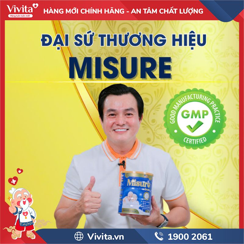 Đối tượng sử dụng Sữa Misure Gold 