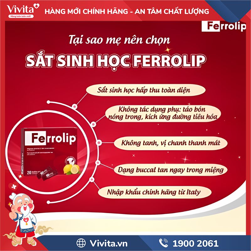 Ferrolip có tốt không