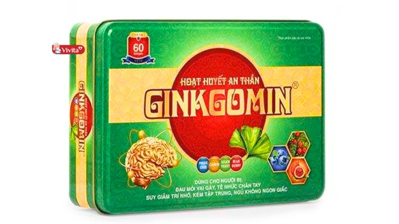 Giới thiệu thảo dược Hoạt Huyết An Thần Ginkgomin