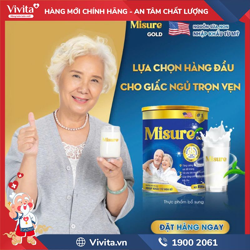 Sữa Misure Gold có tốt không?