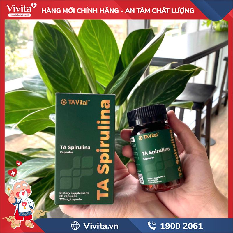 Tảo Xoắn TA Spirulina chính hãng