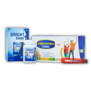 Viên Uống Bright Shine Và Siro Vinpharma Canxi