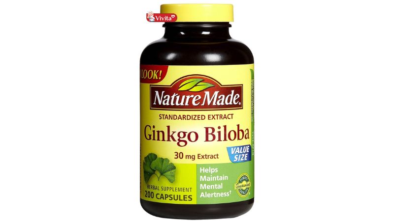 Viên uống Nature Made Ginkgo Biloba 30mg