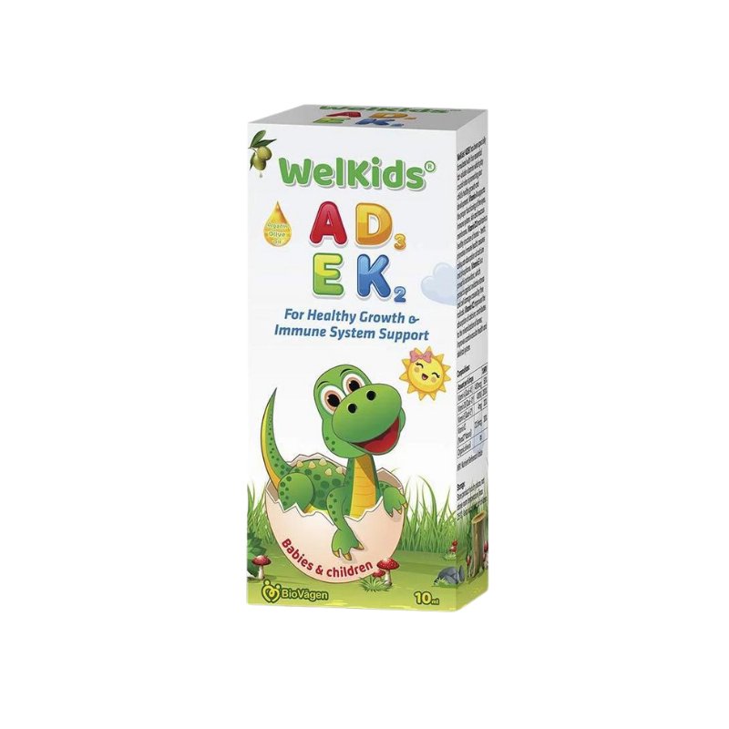 WelKids ADEK Ba Lan Dung Dịch Hỗ Trợ Tăng Đề Kháng (Chai 10ml)