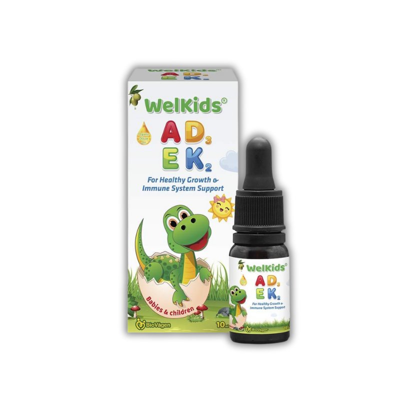 WelKids ADEK Ba Lan Dung Dịch Hỗ Trợ Tăng Đề Kháng (Chai 10ml)