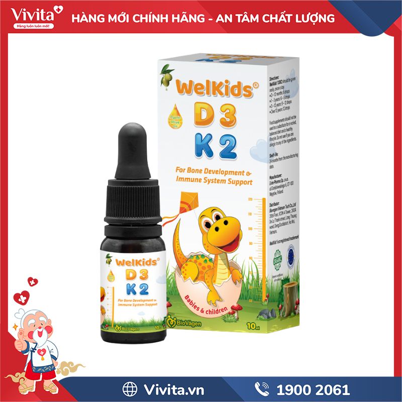 Welkids K2+D3