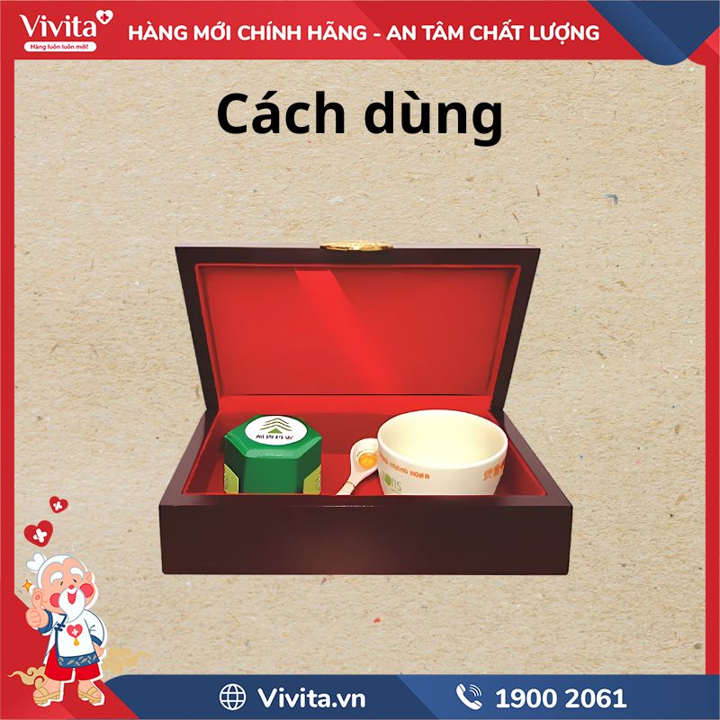 Cách dùng An Cung Ngưu Hoàng Hoàn Rùa Vàng