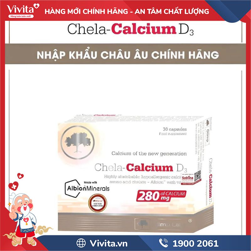 Chela Calcium D3 có tốt không?