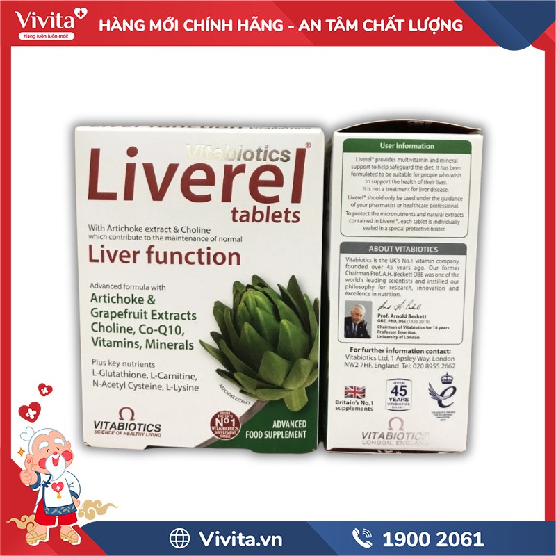 Công dụng của Vitabiotics Liverel