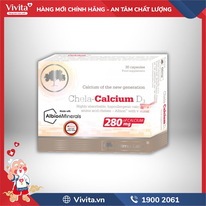 Sản phẩm Chela Calcium D3