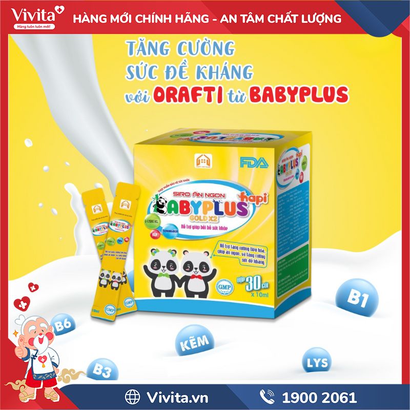 Thành phần Baby Plus Gold X2