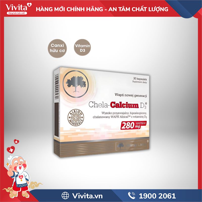 Thành phần Chela Calcium D3