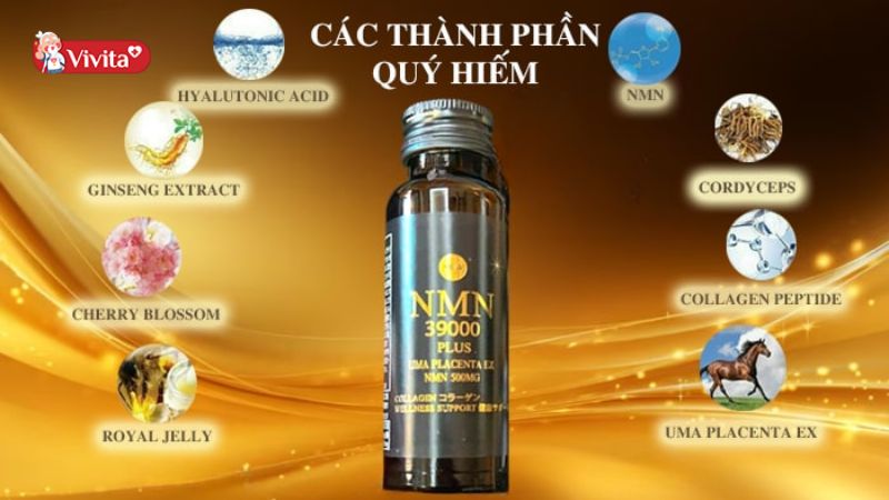 Thành phần NMN 39000 Plus Uma Placenta EX