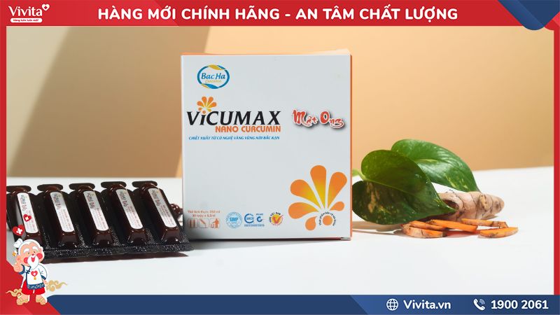 Vicumax Mật Ong Nano Curcumin có tốt không