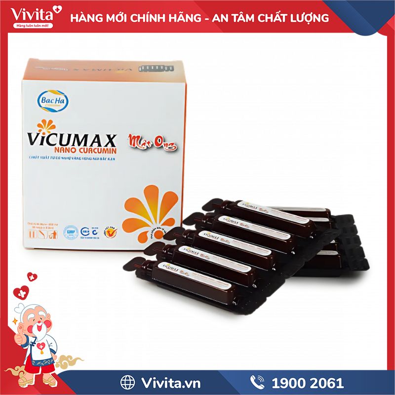 Vicumax Mật Ong Nano Curcumin