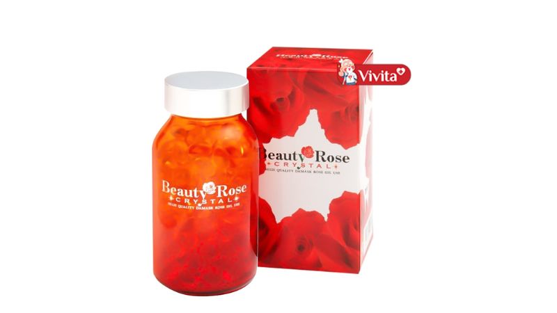 Viên uống tỏa hương thơm Beauty Rose Crystal 