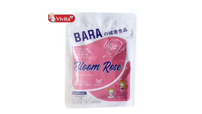 Viên uống hàm hương Bara Bloom Rose