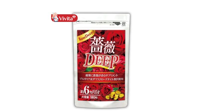 Viên uống tỏa hương thơm Meguri Rose Deep