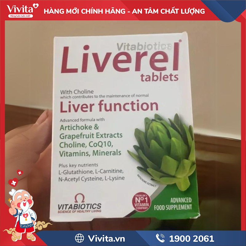 Vitabiotics Liverel chính hãng