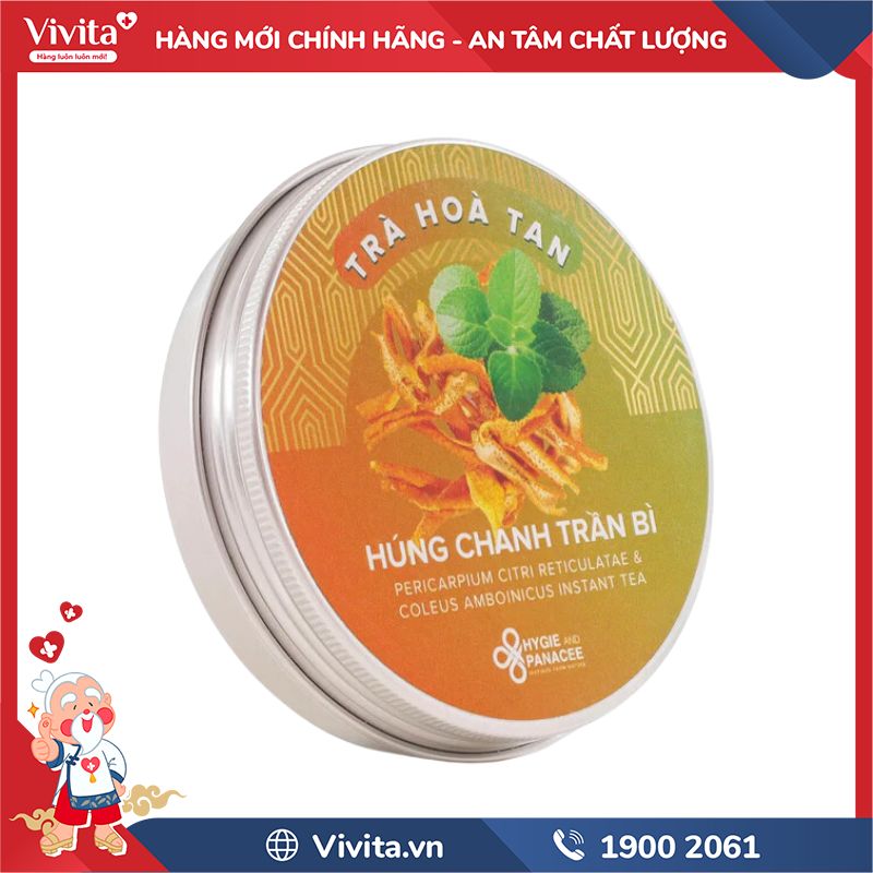 Cách sử dụng Dược Trà Hoà Tan Húng Chanh Trần Bì Hygie and Panacee