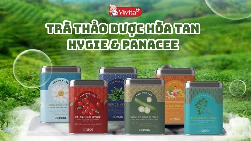 Chứng Nhận và Giải Thưởng Của Trà Thảo Dược Hòa Tan Hygie & Panacee