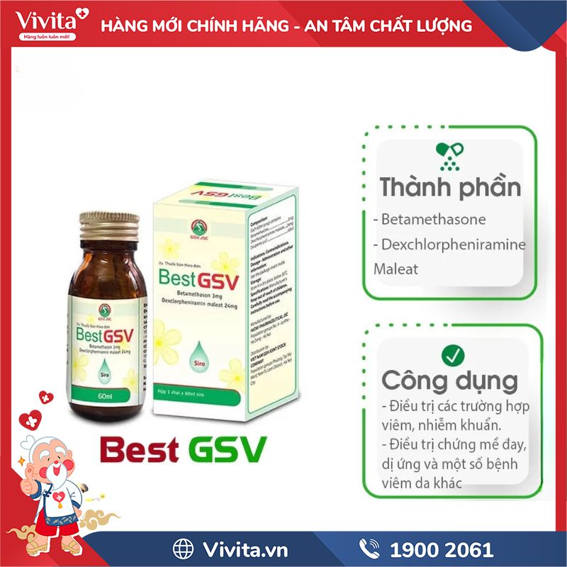 Công dụng của Best GSV