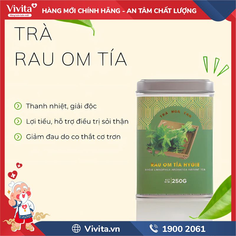 Công dụng Dược Trà Hòa Tan Rau Om Tía Hygie And Panacee