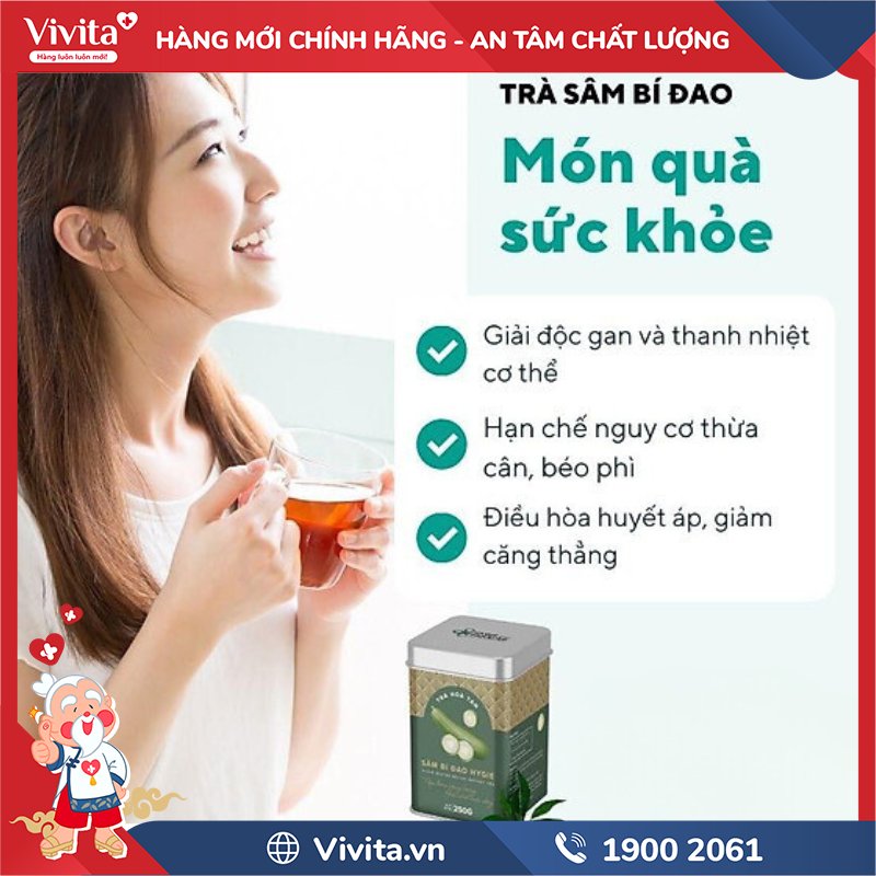 Công dụng của Dược Trà Hòa Tan Sâm Bí Đao Hygie And Panacee