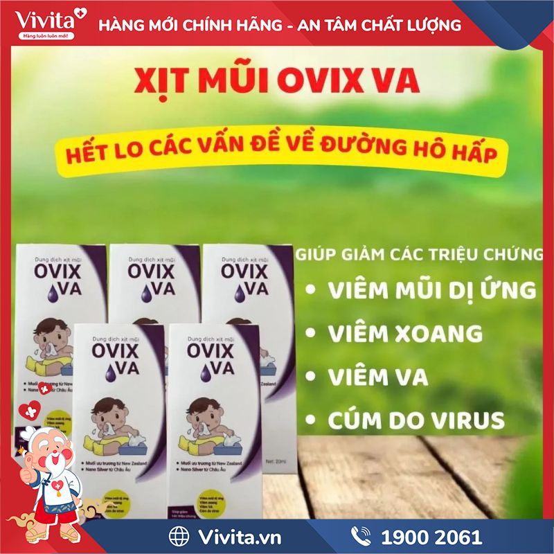 Công dụng của Ovix VA