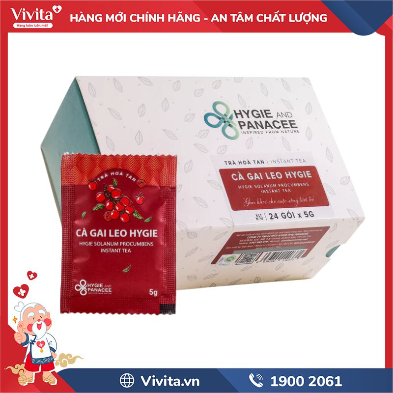 Dược Trà Hoà Tan Cà Gai Leo Hygie and Panacee