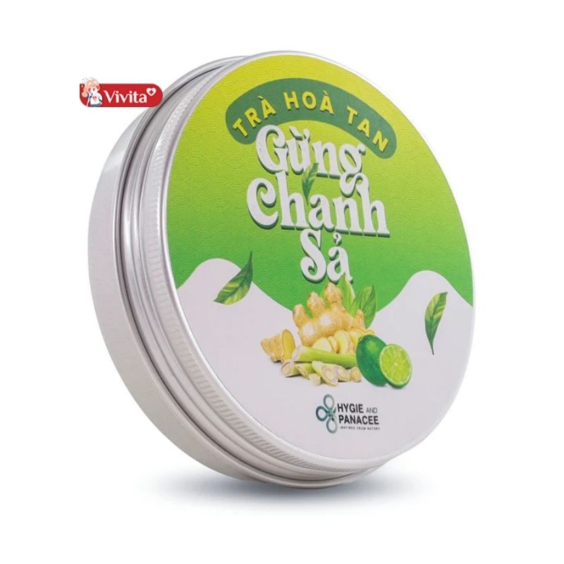 Dược Trà Hòa Tan Gừng Chanh Sả Hygie And Panacee