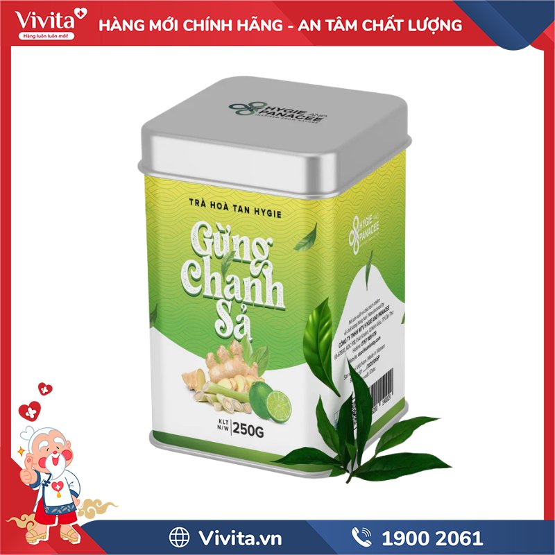 Dược Trà Hòa Tan Gừng Chanh Sả Hygie And Panacee có tốt không