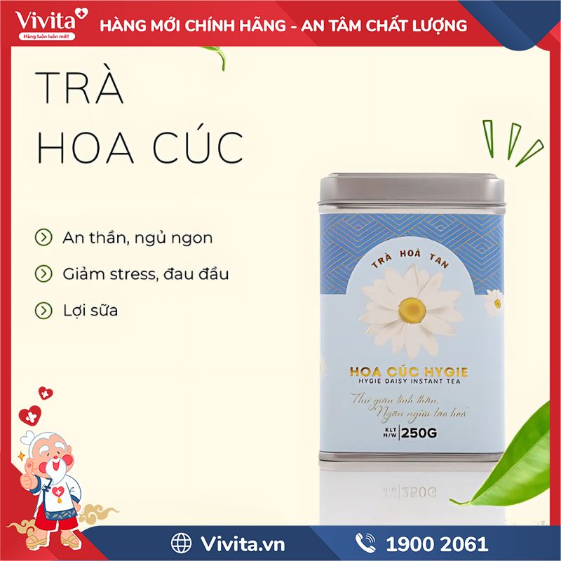 Dược Trà Hòa Tan Hoa Cúc Hygie And Panacee có tốt không?