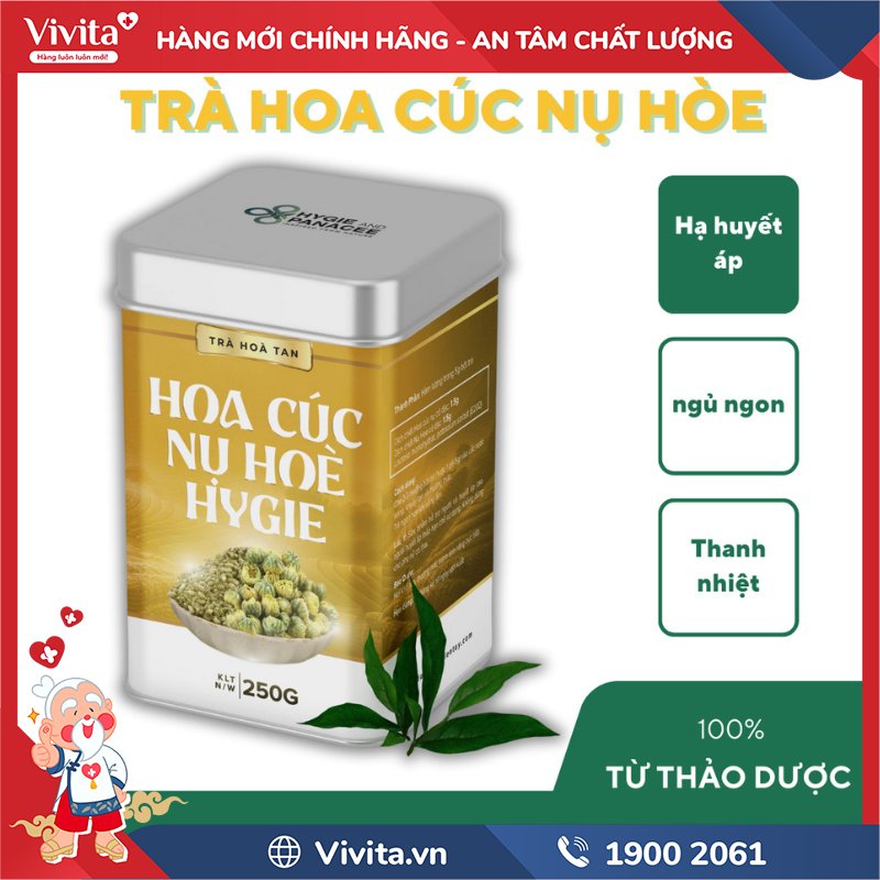 Dược Trà Hòa Tan Hoa Cúc Nụ Hòe Hygie And Panacee có tốt không?