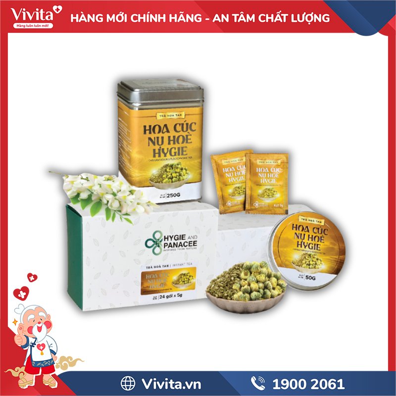 Dược Trà Hòa Tan Hoa Cúc Nụ Hòe Hygie And Panacee