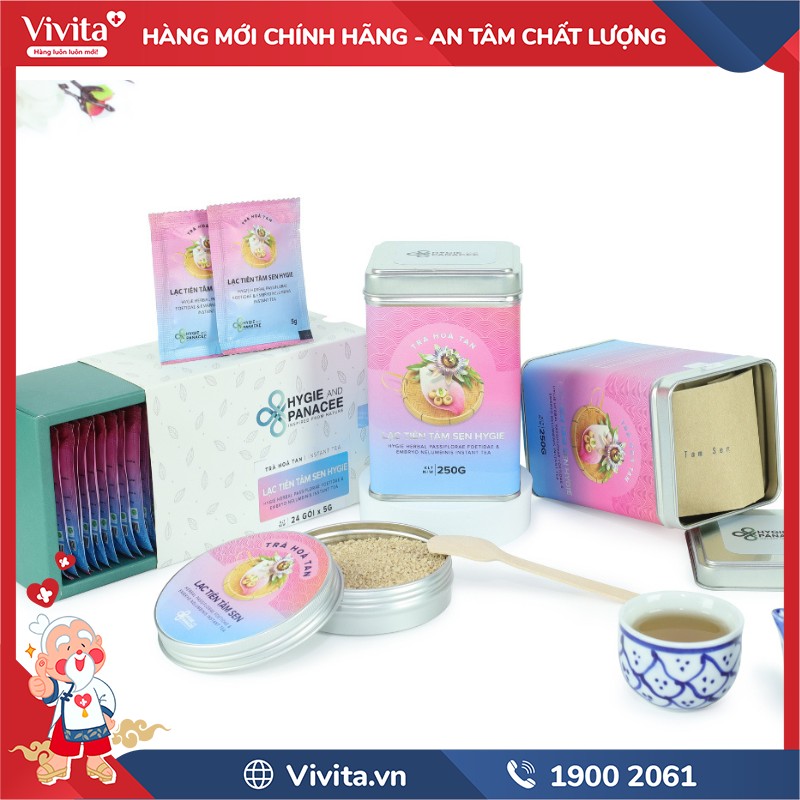 Dược Trà Hòa Tan Lạc Tiên Tâm Sen Hygie And Panacee