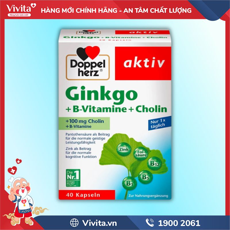 Sản phẩm Doppelherz Aktiv Ginkgo