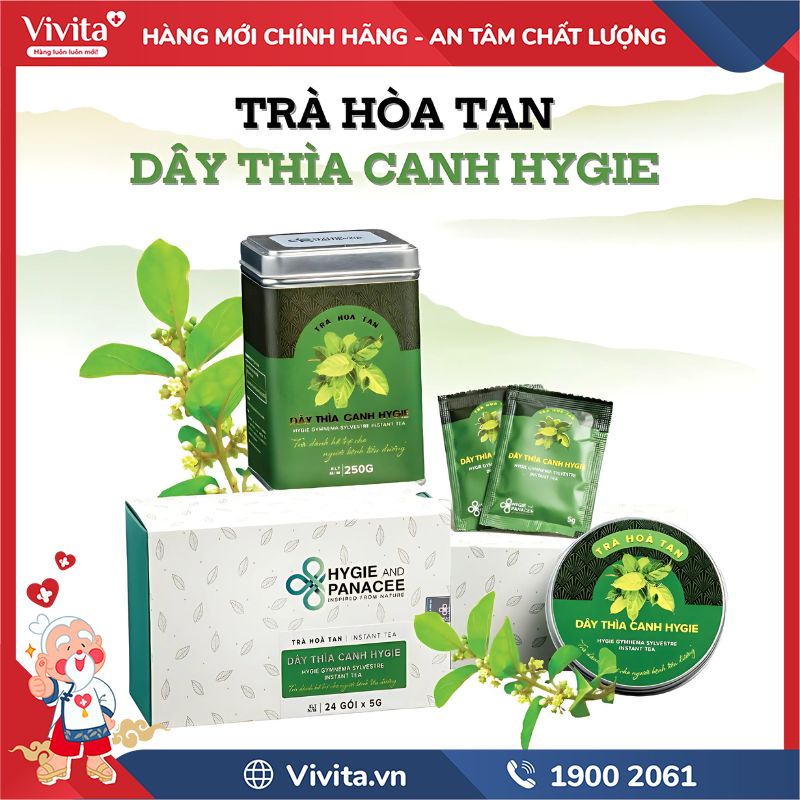 Sản phẩm Dược Trà Hòa Tan Dây Thìa Canh Hygie And Panacee