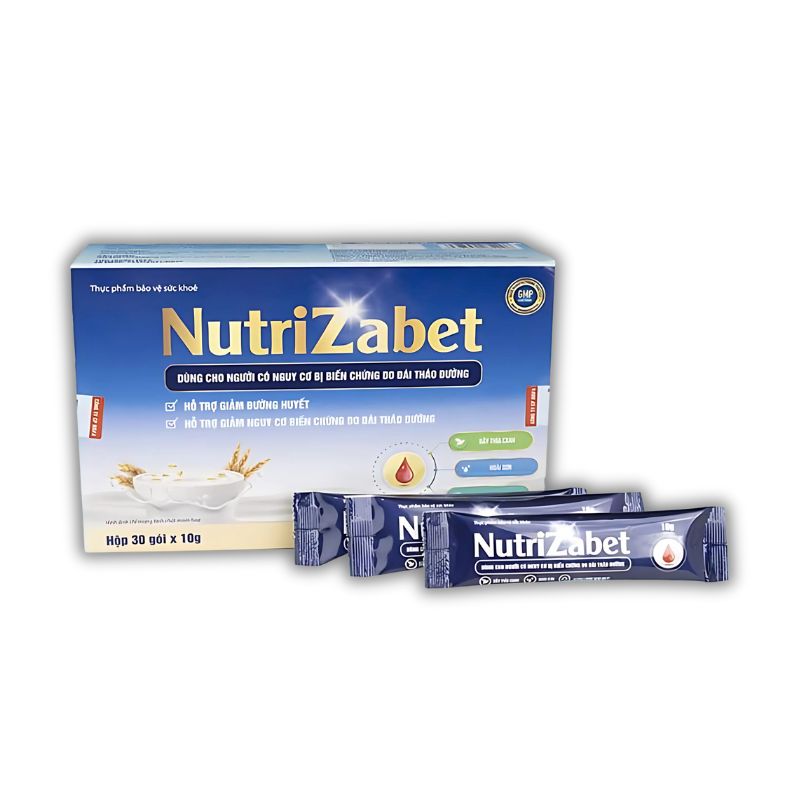 NutriZabet Sữa Hạt Hỗ Trợ Ổn Định Đường Huyết