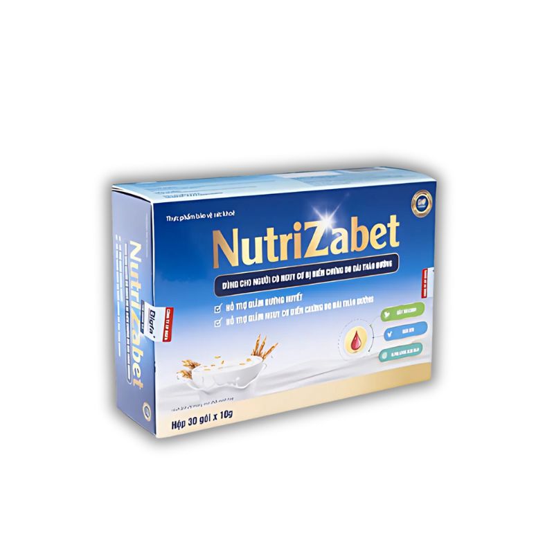 NutriZabet Sữa Hạt Hỗ Trợ Ổn Định Đường Huyết