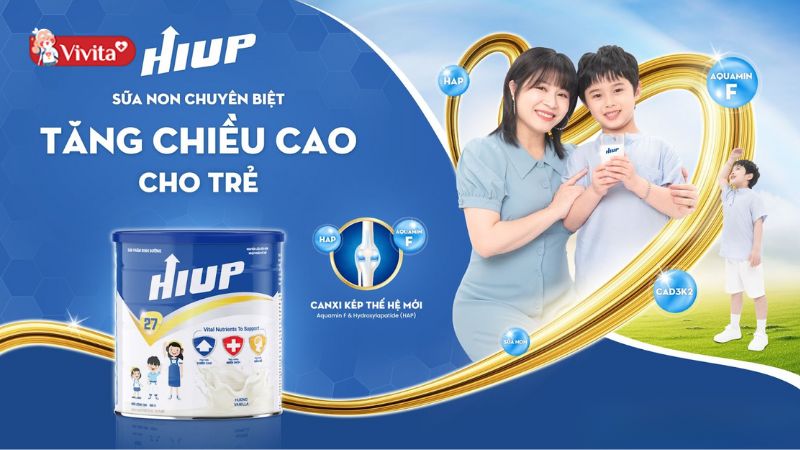 Sữa tăng chiều cao Hiup uống vào lúc nào là tốt nhất?