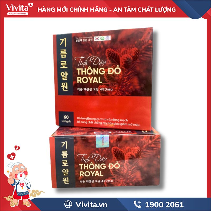 Tinh Dầu Thông Đỏ Royal có tốt không