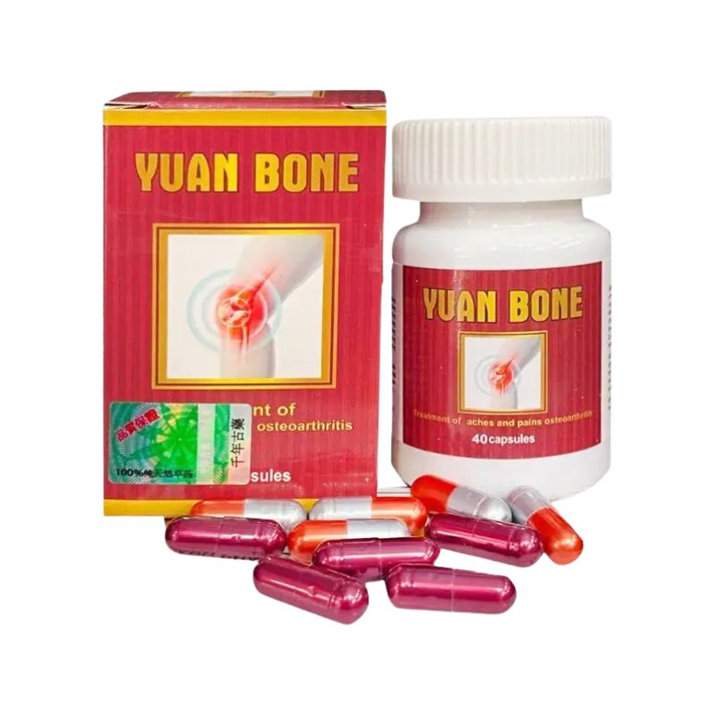 Yuan Bone Viên Uống Hỗ Trợ Cải Thiện Đau Nhức Xương Khớp