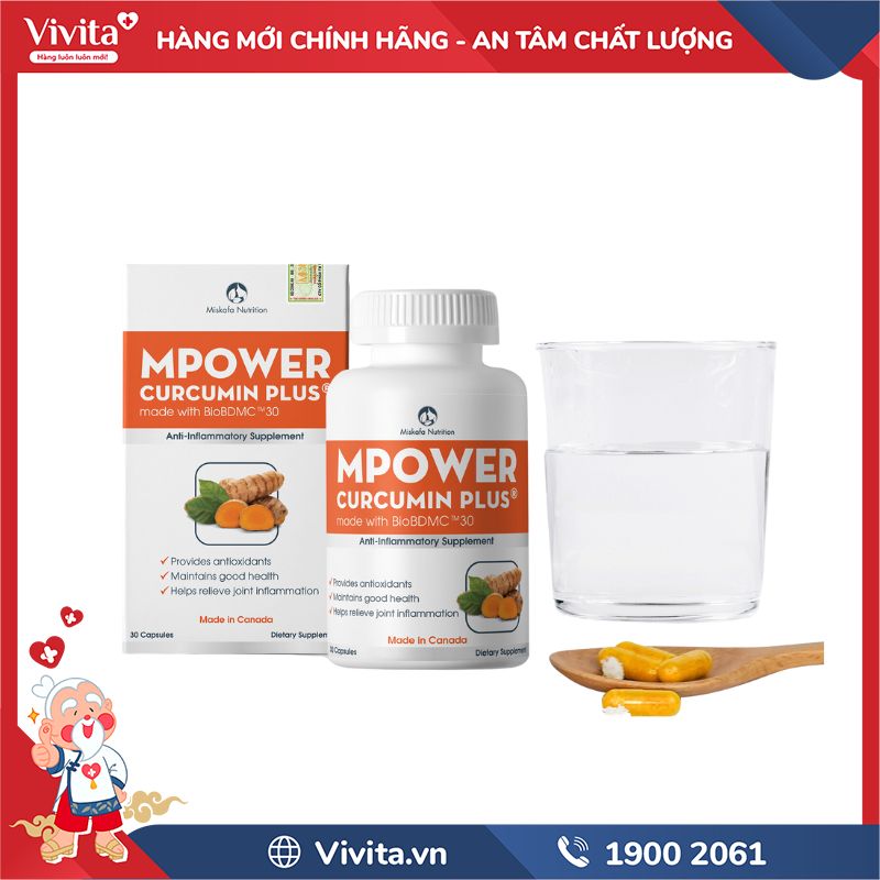 Hướng dẫn cách sử dụng MPower Curcumin Plus